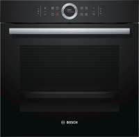 Bosch Einbaubackofen HBG675BB1 Vulkan Schwarz  EEK: A+