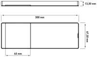 Preview: Naber 7062232 Yolo Neo LED weiß, Set-2, 4000 K neutralweiß
