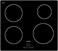 Bosch PIE611B18E Kochfeld – Platte (eingebaut, Induktion, Glaskeramik, Berührung, vorne oben, 1,1 m) schwarz