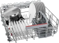 BOSCH SBT6EB801E Serie 6, Vollintegrierter Geschirrspüler, 60 cm, XXL, VarioScharnier für besondere Einbausituationen