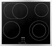 Siemens ET645HN17E Kochfeld Elektro Autark-Glaskeramikfeld Edelstahl