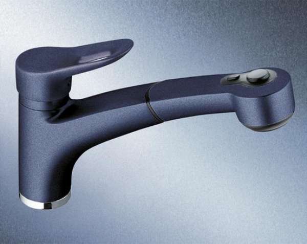 BLANCO 511731 MERKUR-S SILGRANIT-Look Silgranit Nachtblau Hochdruck