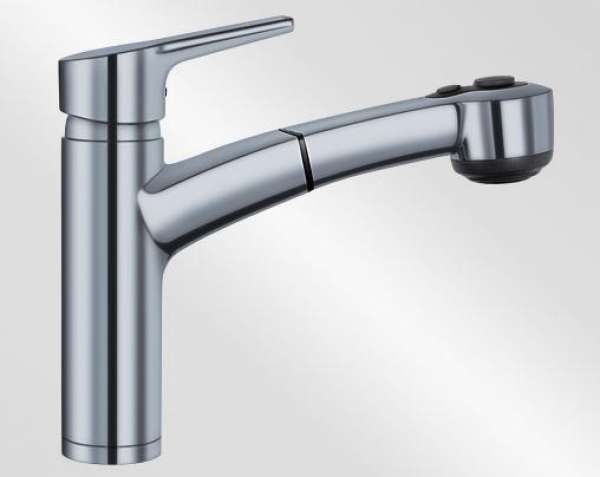 BLANCO 513714 MERKUR-S galvanisch Edelstahl finish Hochdruck