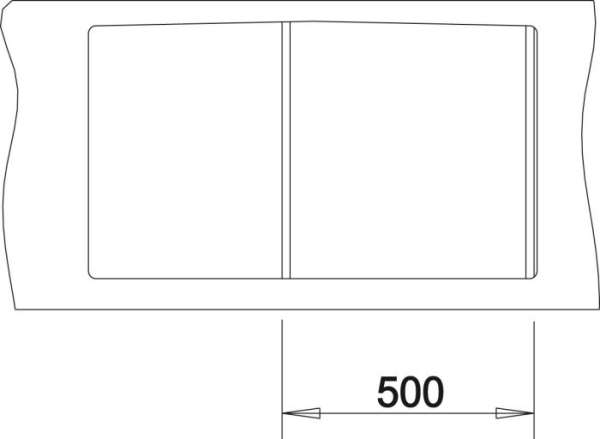 Blanco 516811 Axia II 5 S-F anthrazit