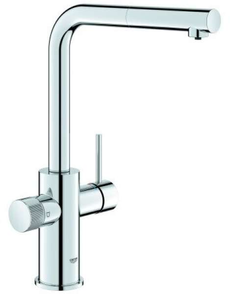 Grohe 30590000 Blue Pure Minta Küchenarmatur, ausziehbar, schwenkbar chrom