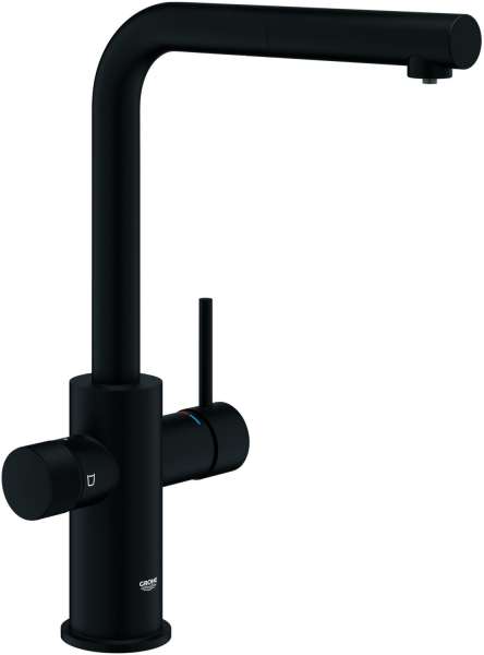 Grohe 30590KF0 Blue Pure Minta Küchenarmatur, ausziehbar, schwenkbar phantom black