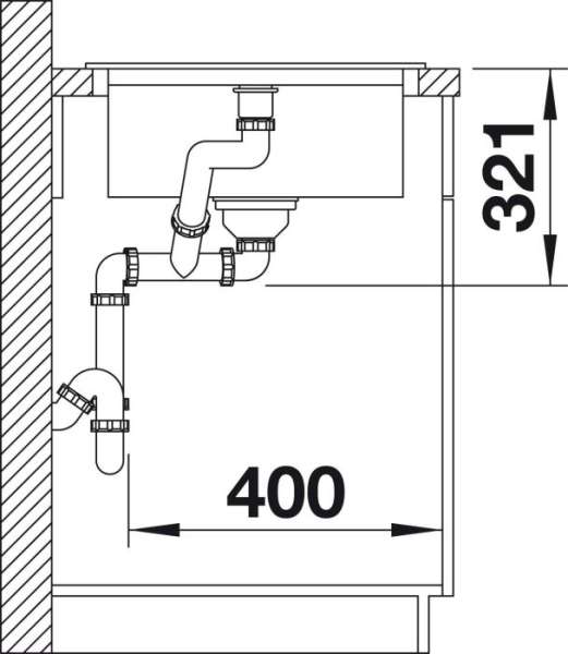 Blanco 520611 YOVA XL 6 S Perlgrau Granitspüle