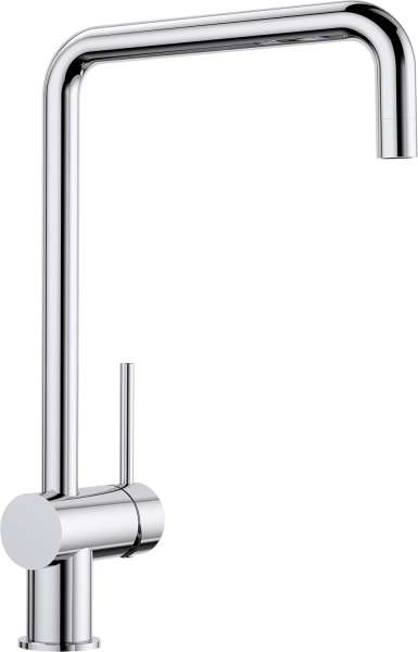 Blanco 512322 FINESS, Küchenarmatur-Einhebelmischer, Oberfläche chrom, Hochdruck