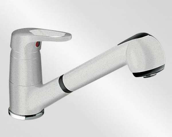 BLANCO 514972 WEGA-S, Messing SILGRANIT-Look, seidengrau, Hochdruck