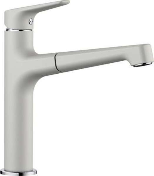 BLANCO 520347 FELISA-S Messing SILGRANIT-Look, perlgrau, Hochdruck
