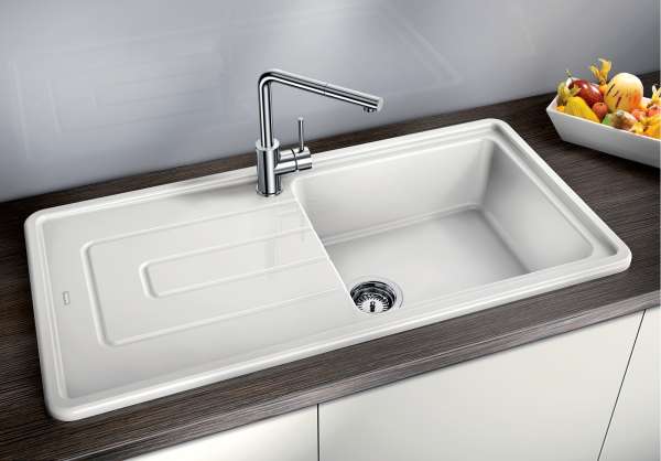 BLANCO 520426 TOLON XL 6 S  KERAMIK Einbauspüle 100 x 50 weißer kristall
