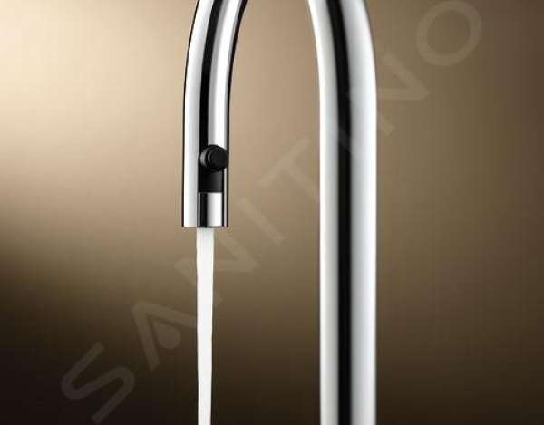 BLANCO 521372 CARENA-S Vario, Messing SILGRANIT-Look zweifarbig, jasmin/chrom, Hochdruck