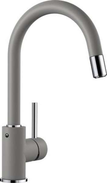 BLANCO 521456 MIDA-S, Messing SILGRANIT-Look, alumetallic, Hochdruck