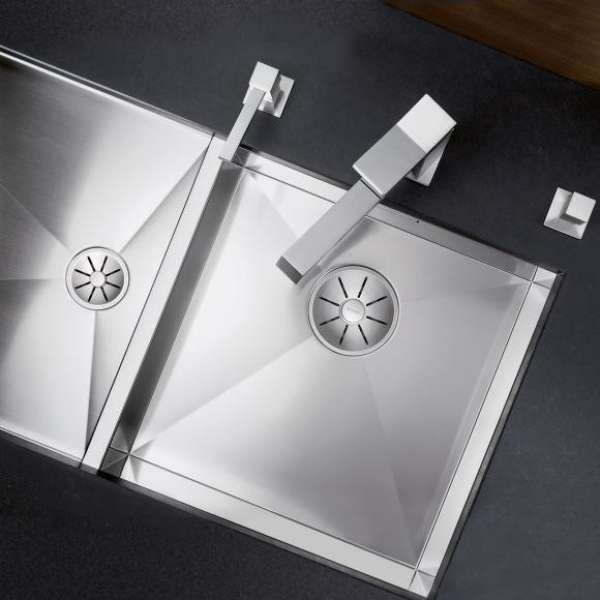 BLANCO 521604 ZEROX 400/550-T-IF/N Edelstahl Becken rechts