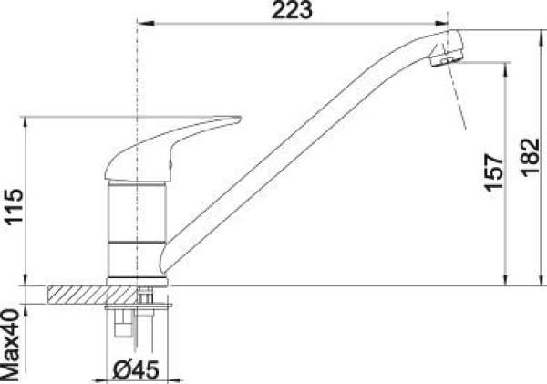 BLANCO 521710 VITIS Messing SILGRANIT-Look, muskat, Hochdruck