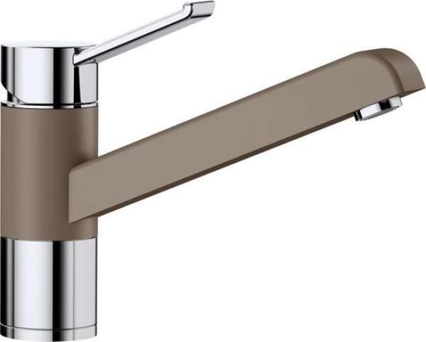 BLANCO 521722 ZENOS Messing SILGRANIT-Look zweifarbig, muskat/chrom, Hochdruck