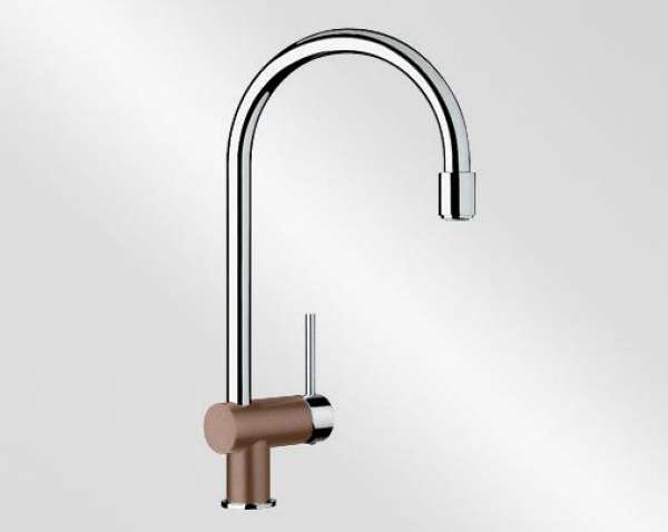BLANCO 521740 BLANCO FILO-S Messing SILGRANIT-Look zweifarbig, muskat/chrom, Hochdruck