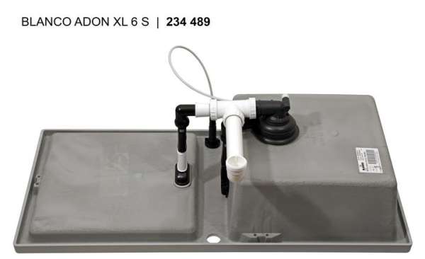 BLANCO 525351 ADON XL 6 S, SILGRANIT, cafe, mit Ablauffernbedienung, ohne Zubehör, reversibel, 600 mm Untermaß