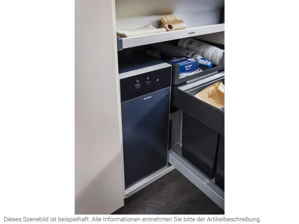 BLANCO 527657 Set Trinkwasserarmatur Choice Icona Schwarz Matt + Kühl- und Karbonisierungseinheit Choice.All