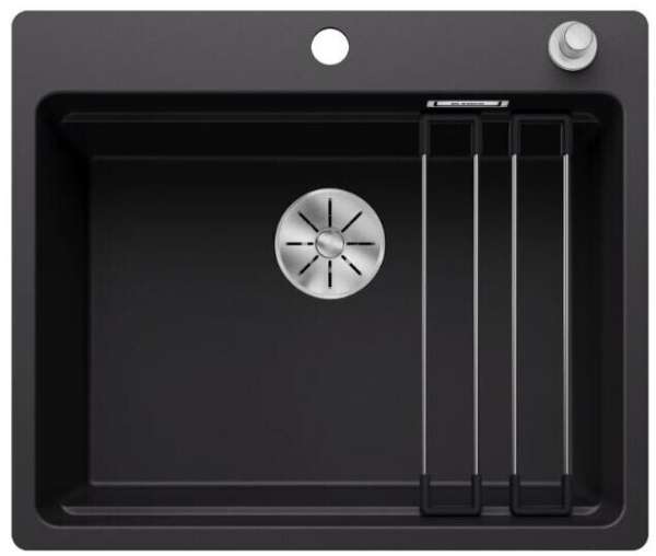 Blanco 527674 Etagon 6-F Schwarz Granitspüle