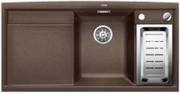 BLANCO 516827 AXIA II 6 S SILGRANIT PuraDur Cafe Einbauspüle