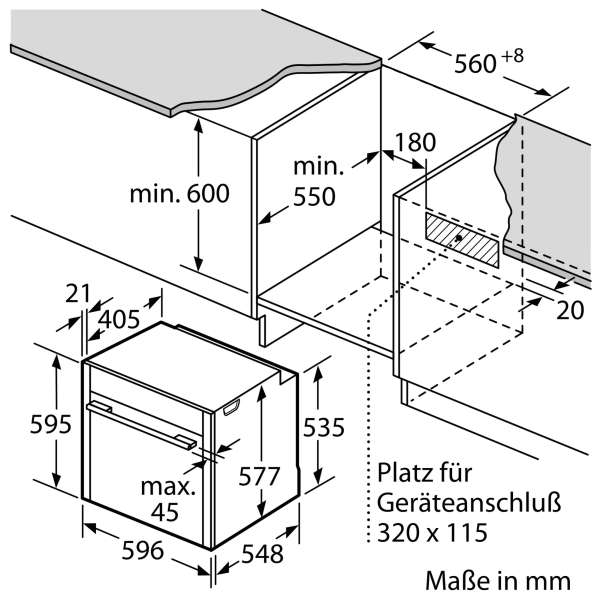 NEFF B54CR71N0 N 70 Backofen 60 x 60 cm Edelstahl