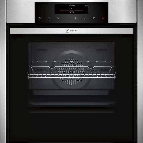 NEFF B56VT62N0 N 90 Einbau-Backofen mit Dampfunterstützung 60 x 60 cm Edelstahl