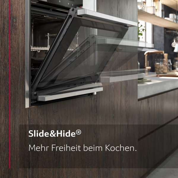 NEFF B56VT62N0 N 90 Einbau-Backofen mit Dampfunterstützung 60 x 60 cm Edelstahl
