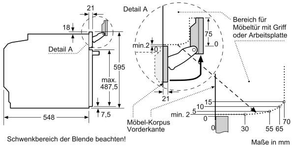 NEFF B56VT62N0 N 90 Einbau-Backofen mit Dampfunterstützung 60 x 60 cm Edelstahl