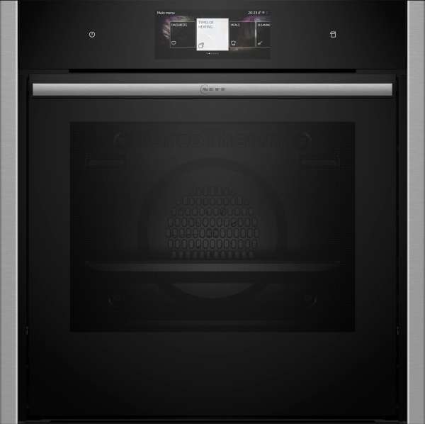 NEFF B64VT73N0 N 90 Einbau-Backofen mit Dampfunterstützung 60 x 60 cm Edelstahl