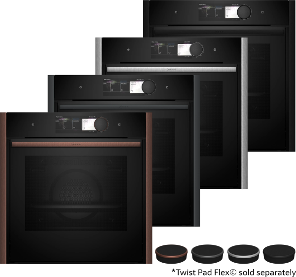 NEFF B69VY7MY0 N 90 Einbau-Backofen mit Dampfunterstützung 60 x 60 cm Flex Design