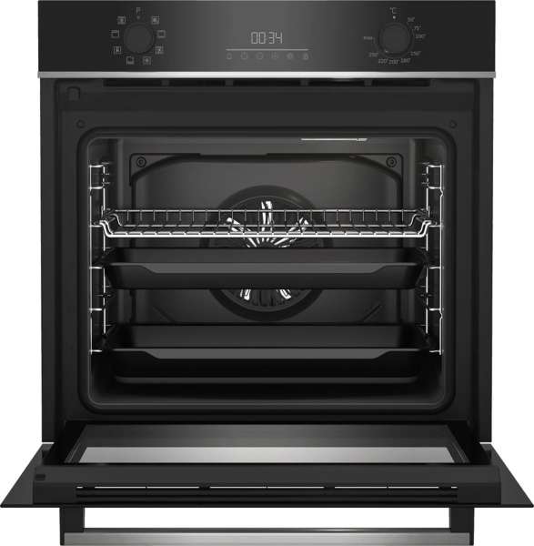 Beko BBIM13300X Einbaubackofen schwarz/Edelstahl, EEK A