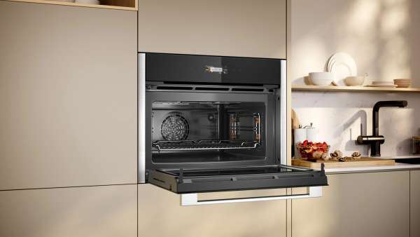 NEFF C24MR21N0 N 70 Kompaktbackofen mit Mikrowelle 60 x 45 cm Edelstahl