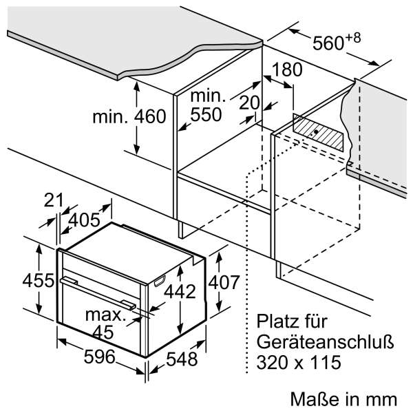NEFF C24MR21N0 N 70 Kompaktbackofen mit Mikrowelle 60 x 45 cm Edelstahl