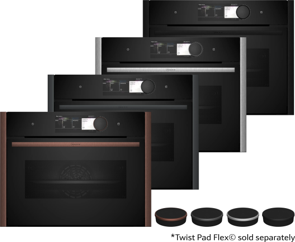 NEFF C29FY5CY0 N 90 Kompakt-Dampfbackofen 60 x 45 cm Flex Design