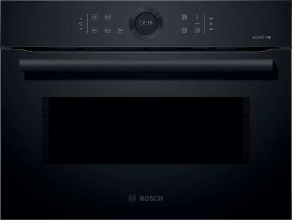 BOSCH CFA834GC1 Serie 8 Einbau-Mikrowelle (60 x 45 cm) Carbon black