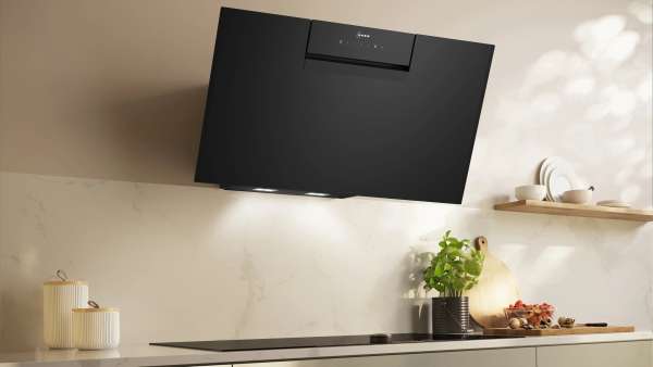 NEFF D85IFN1S0 N 50 Wandesse 80 cm Klarglas schwarz bedruckt