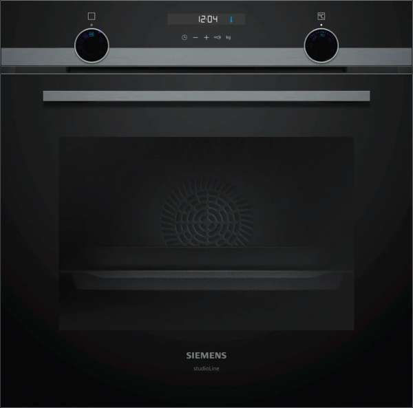Siemens HB417GUB0 iQ500, Einbau-Backofen, 60 x 60 cm, Schwarz