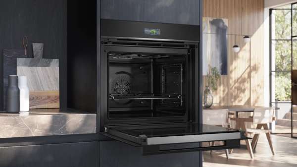Siemens HB774G2B1 iQ700 Einbau-Backofen 60 x 60 cm Schwarz, Edelstahl