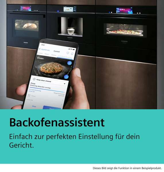 Siemens HB776GMB1F iQ700 Einbau-Backofen 60 x 60 cm Schwarz, Edelstahl