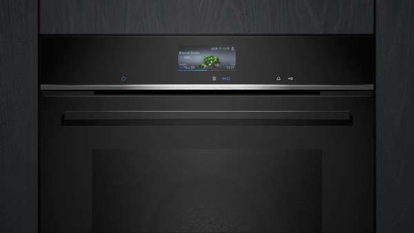 Siemens HB776GMB1F iQ700 Einbau-Backofen 60 x 60 cm Schwarz, Edelstahl