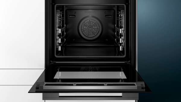 Siemens HB875G8B1 iQ700 Einbau-Backofen 60 x 60 cm Schwarz, Edelstahl