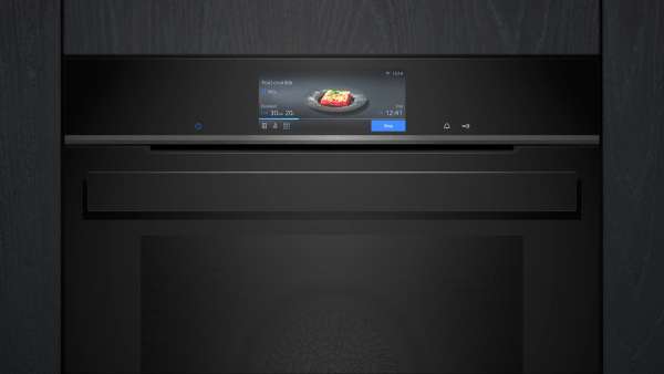 Siemens HB978GMB1 iQ700 Einbau-Backofen 60 x 60 cm Schwarz, Edelstahl