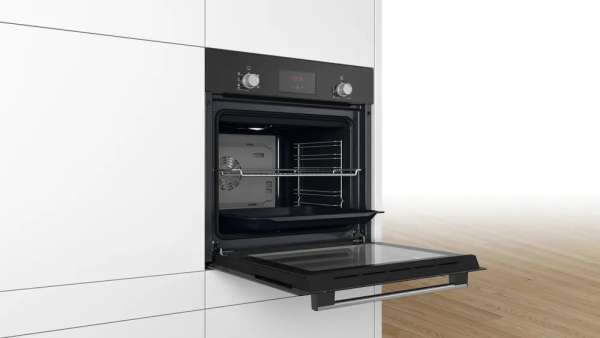 BOSCH HBD234FB65 Einbau-Backofen-Set Einbau-Backofen, Induktionskochfeld (HBF133BA0 + PUE61RBB6E)