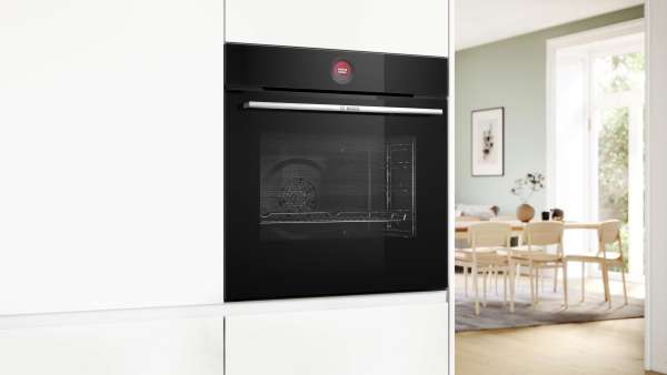 BOSCH HBG7741B1 Serie 8 Einbau-Backofen 60 x 60 cm Schwarz