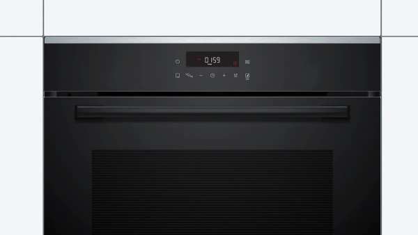 BOSCH HBS271BB0 Serie 4 Einbau-Backofen 60 x 60 cm Schwarz
