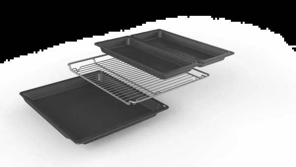 BOSCH HBS271BB0 Serie 4 Einbau-Backofen 60 x 60 cm Schwarz