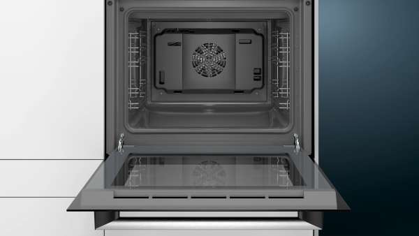 Siemens HE113FBS2 iQ100 Einbau-Herd 60 x 60 cm Edelstahl