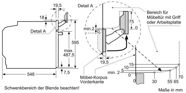 Siemens HS858GXB6 iQ700 Einbau-Dampfbackofen 60 x 60 cm Schwarz, Edelstahl