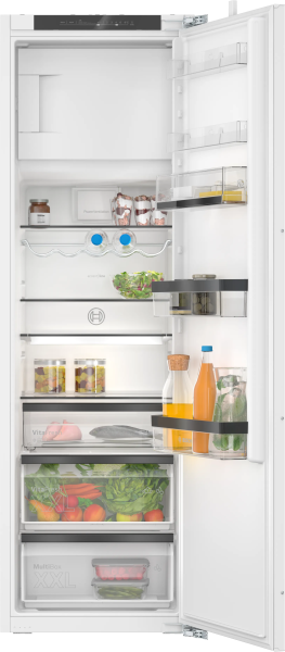 BOSCH KIL82SDD0 Serie 6 Einbau-Kühlschrank mit Gefrierfach 177.5 x 56 cm Flachscharnier mit Softeinzug